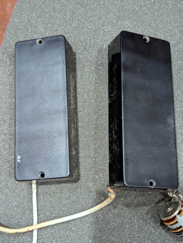 Ibanez ADX5 bass pickup set with EQ-3B-H preamp from mid 90s (Fieldy from Korn tone) image 1