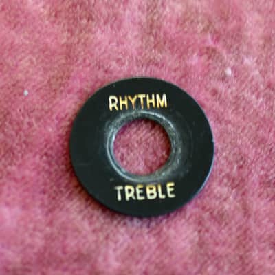 Vintage 1960's Gibson Les Paul Custom Switch Ring Poker Chip - SG Standard Special image 1