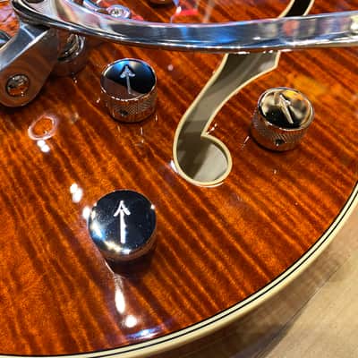 Gretsch G6659TFM Players Edition Broadkaster Jr. Center Block Single-Cut - Bourbon Stain image 11
