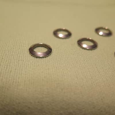 Vintage NEW-OLD-STOCK 1958 1959 Grover Pat Pend tuners nickel WASHERS for gibson Les Paul PAF Burst standard es 355 Flying v 175 SG image 8