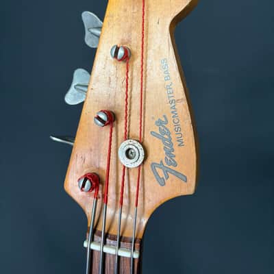 Fender Musicmaster Bass 1971 Dakota Red image 5