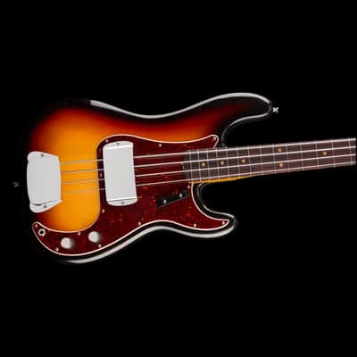 Fender James Jamerson 1962 Precision Bass 3-Tone Sunburst with Case image 4