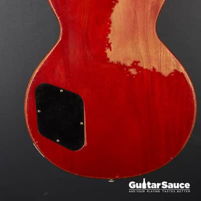 Gibson Custom Shop 1959 Les Paul Paul Kossoff Signature Lemon Burst Aged By Tom Murphy 2012 Used Super Lightweight VIDEO! (cod.1343UG) image 12
