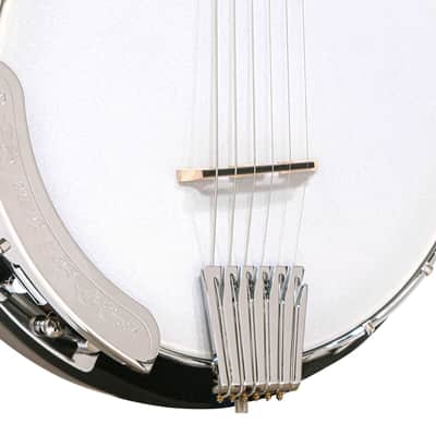 Immagine Gold Tone CC-BANJITAR Maple Neck Cripple Creek 6-String Banjo Guitar w/Pickup & Gig Bag - 5