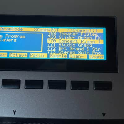 Kurzweil K2500X AES with case image 5