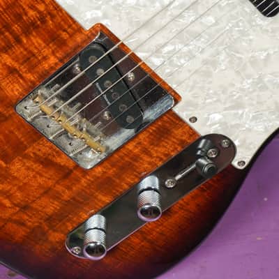 2006 Fender Korea Koa-Top Telecaster Electric Guitar (VIDEO! Fresh Work, Ready) image 6