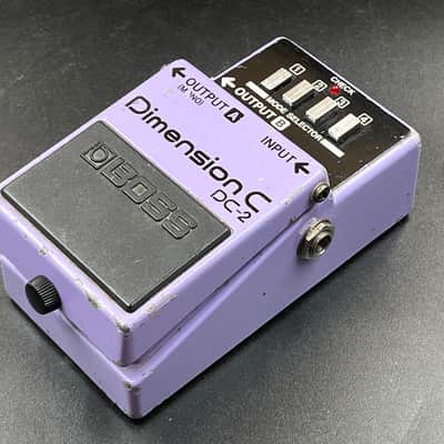 Boss DC-2 Dimension C (Blue Label) 1985 - 1989 - Purple image 1