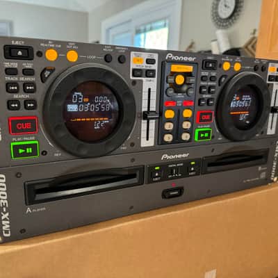 Pioneer CMX-3000 Dual Twin CD Deck Professional DJ CDJ Player CMX3000 Rackmount image 2