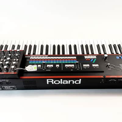 Roland JX-3P 61-Key Programmable Preset Polyphonic Synthesizer with PG-200 Programmer 1983 - 1985 - Black image 5