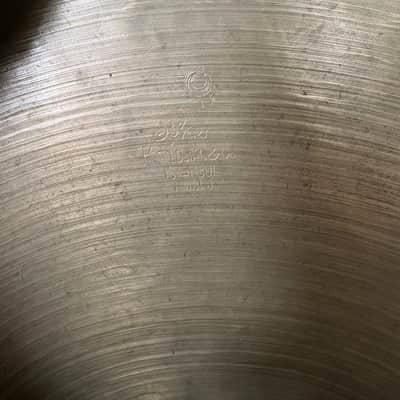 Zildjian 18" K. Zildjian Intermediate Stamp Ride Cymbal 1959 - 1966 - Traditional 1363g image 8