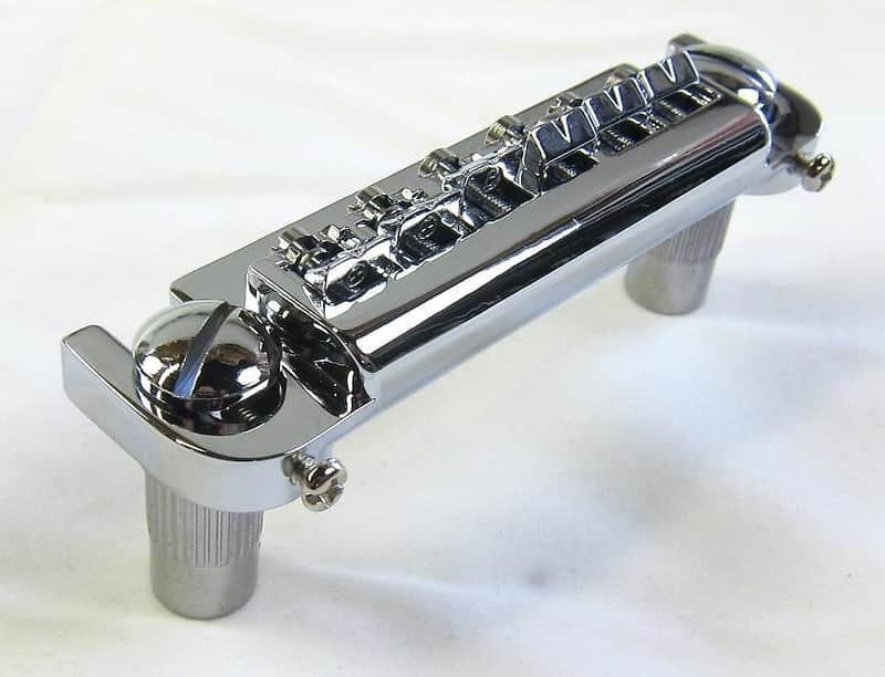 Wrap Around Adjustable Saddles Bridge Chrome With Bushings and Posts BLEM Blowout image 1