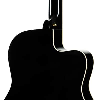 Ortega RCE145LBK NT Lefthand Black, incl. Gigbag - Lefthand Classical Guitar image 8