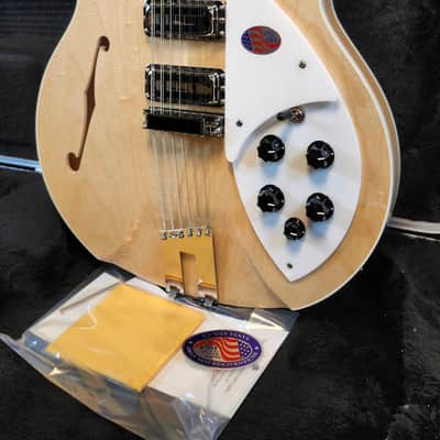 Rickenbacker 1993Plus Maple Glo, 12-String, 3X Toaster Pups, Stereo, w/HSC image 4