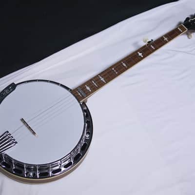 GOLD TONE OB-150 Orange Blossom 5-string Resonator Banjo - Vintage Brown NEW w/ HARD CASE - B image 3