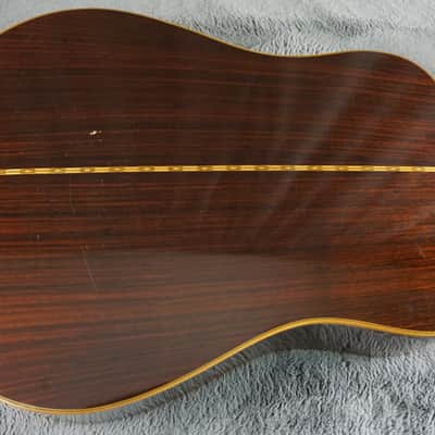 1970s Yamaki F-150 Dreadnought Acoustic Guitar MIJ w/ Hard Case image 16