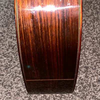 Vintage 1970 Hernandis Grade No. 1A classical guitar with Hardshell case image 14