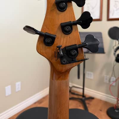 Ernie Ball Music Man StingRay Special 4 H with Ebony Fretboard 2018 - Present - Raspberry Burst image 4