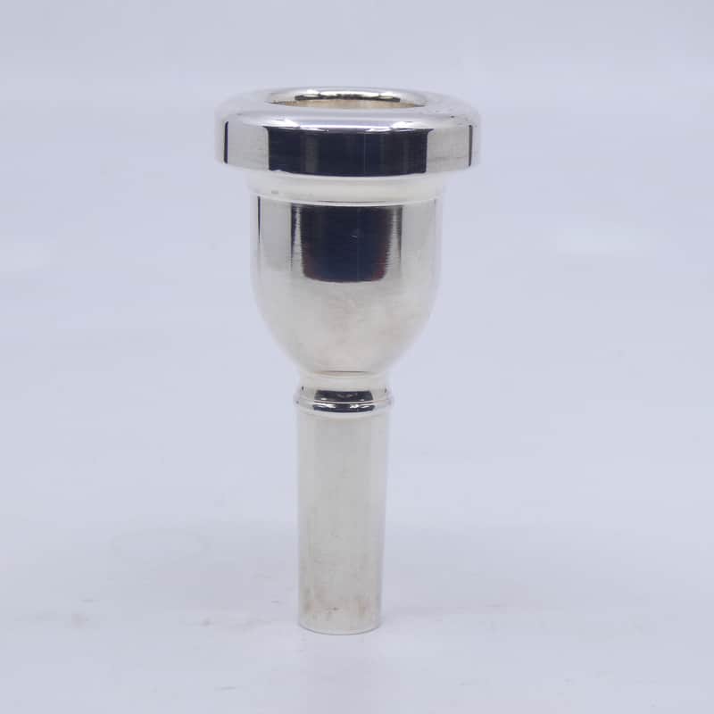 Unbranded Large Shank Trombone Mouthpiece - Silver image 1
