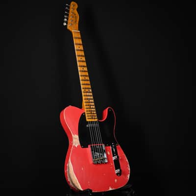 Fender Custom Shop '52 Telecaster Super Heavy Relic- Aged Fiesta Red 2025 (R149273) image 14