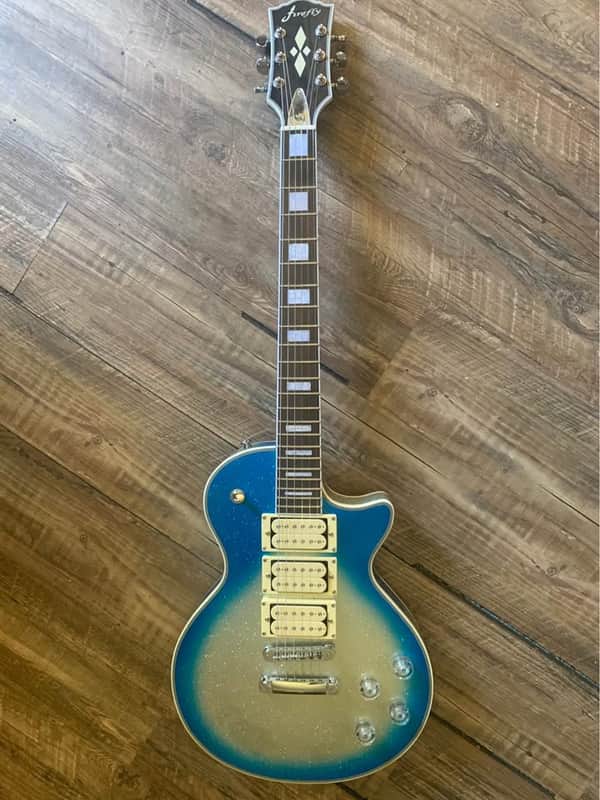 Firefly FFLPS guitar "ACE" - Sparkle Blue image 1