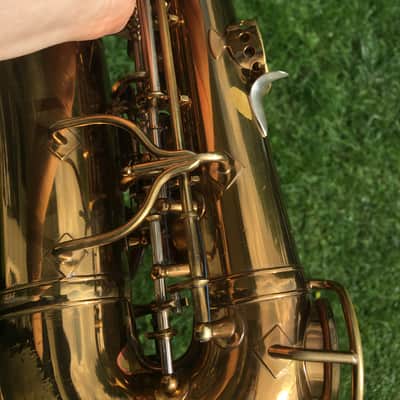 EXCELLENT KING 1945 ZEPHYR  SN2738XX ALTO SAXOPHONE ORIGINAL LAC. 3 RINGS TECH SERVICED READY TO PLAY DOUBLE SOCKET NECK SN MATCH KING CASE imagen 21
