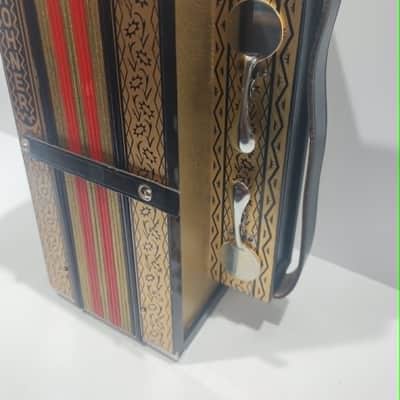 Hohner HA-114 Model 2-Bass Spoon 10-Treble Button 4-Stop "C" Diatonic Accordion image 4