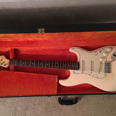 Fender Stratocaster 1959/'60 - Old Olympic White Stage Player image 9