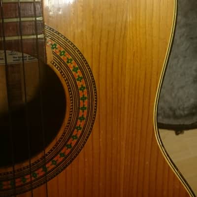 Lumanog Berdejo Classical Acoustic Guitar Exotic Rosewood 1960's image 14