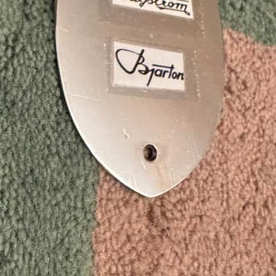 Hagstrom BJ 45 neck plate / Bjärton J-45 60s-70s - Chrome image 2