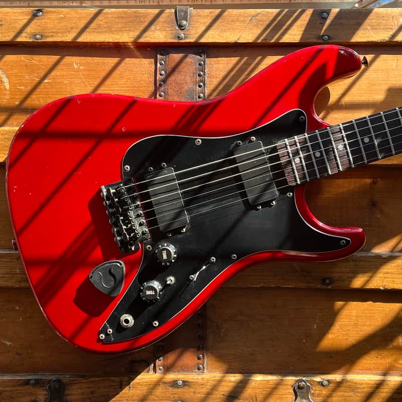 (17044) Hondo All Star H-702 - 80’s - Red image 1
