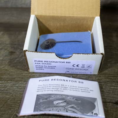 K&K Sound Pure Resonator Biscuit Bridge Pickup image 3