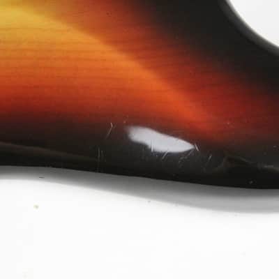 1978 Vintage Fender Stratocaster Sunburst 3-Bolt Hardtail BODY 4.9 lbs STRAT USA 1970s image 14