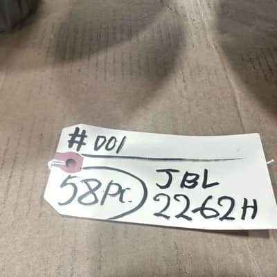 JBL Professional 2262H 12" 8 Ohm Woofer Speaker #001 (LOT OF 6) THS image 8
