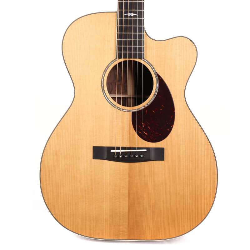 Huss & Dalton OM-C Thermo-Cured Red Spruce and Indian Rosewood Acoustic Used image 1