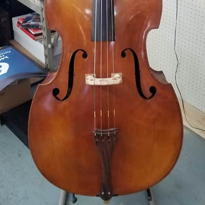 William Lewis & Son Laurel Laminated Upright Bass w/ Gig Bag (used) image 1