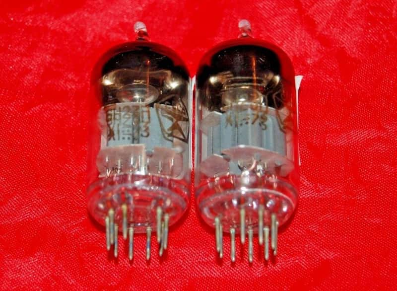 Strong Matched Pair 6N23P ECC88 6DJ8 E88CC 6N11 Voskhod tubes image 1