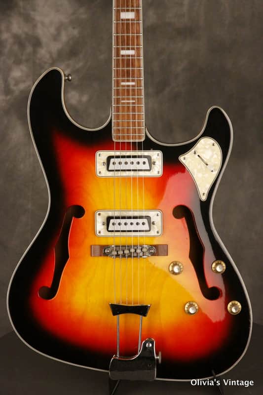 Toledo Hollowbody MIJ 1970s Sunburst image 1