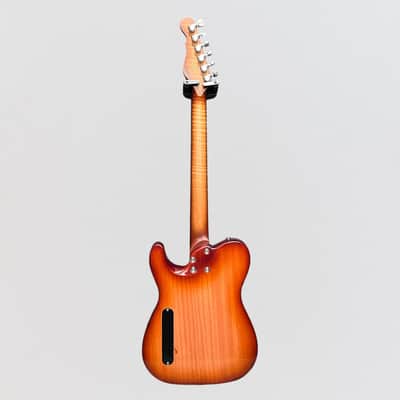 G&L USA Custom Shop ASAT HH RMC Semi Hollow-body Electric Guitar - Antique Brown Burst image 11