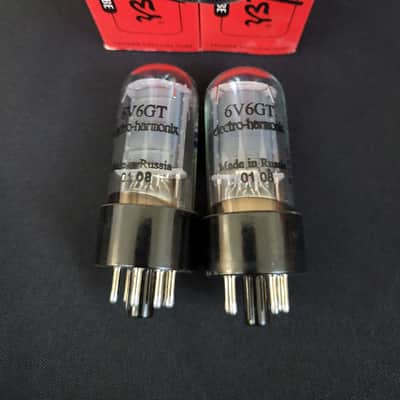 Electro-Harmonix Fender 6V6GT Tubes - Matched Pair image 1