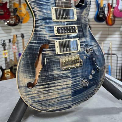 PRS Special Semi-Hollow - Electric Guitar - Faded Whale Blue w/ OHSC & PLEK*D #787 image 1