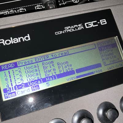 Roland  R880 ( vintage Lexicon 480 clone!) plus remote image 2