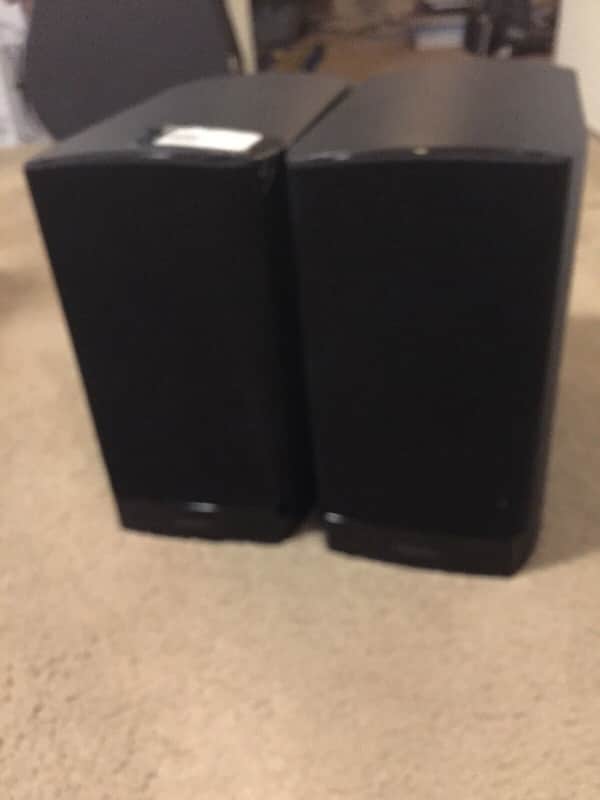 Definitive Technology SM45 Bookshelf Speakers, Pair Of Two(2) - Black image 1