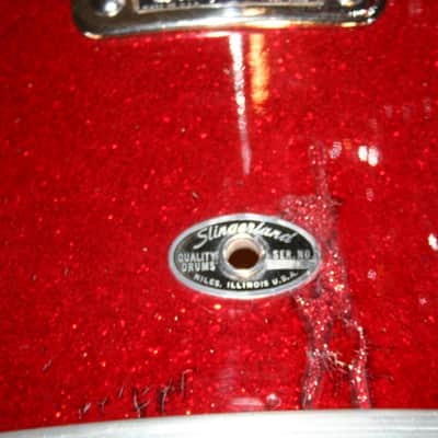 Vintage Niles Era Slingerland Drum set. 20, 13, 16. Late 60's early 70's. image 4