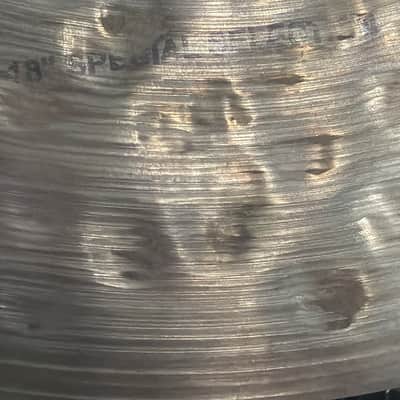 2002 Zildjian 18" K Constantinople Special Selection Medium Heavy – Early Era Jazz Left-Side Ride / Crash-Ride - 1,900g image 3