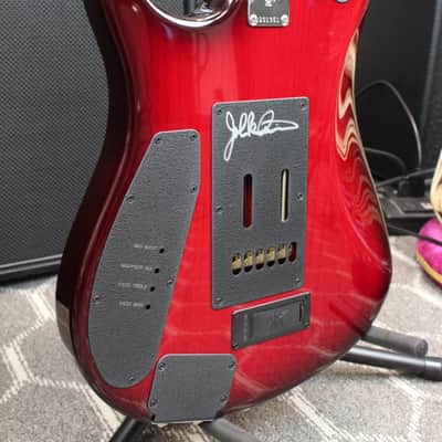 Ernie Ball Music Man BFR Baritone JP15 - Cherry Creamsicle 6 String Guitar Signed by John Petrucci 100pcs *AUTHORIZED DEALER image 4