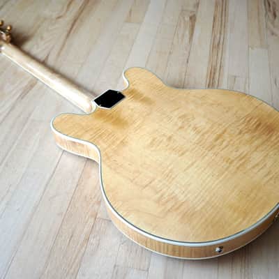 1971 Ovation Thunderhead Storm Series Vintage Hollowbody Electric Guitar Blonde image 19