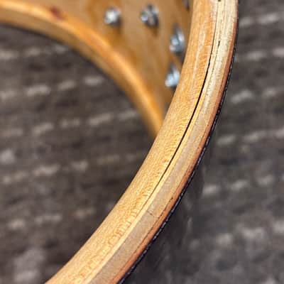 Vintage 1966 Slingerland Tom Drum 8 x 12 Blue Sparkle image 10
