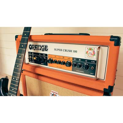 Orange Amplification Super Crush 100 2-Channel 100W Class A-B Power Guitar Amplifier Head image 9