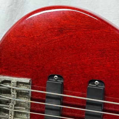 PRS Paul Reed Smith Bass-4 iv Fretless 4-string Bass with Case 1986 image 4