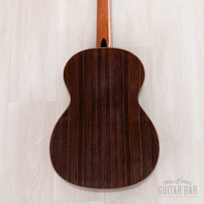 1979 Yasuyuki Abe Model No. 004 Vintage Classical Guitar, Spruce + Rosewood w/ Case image 3